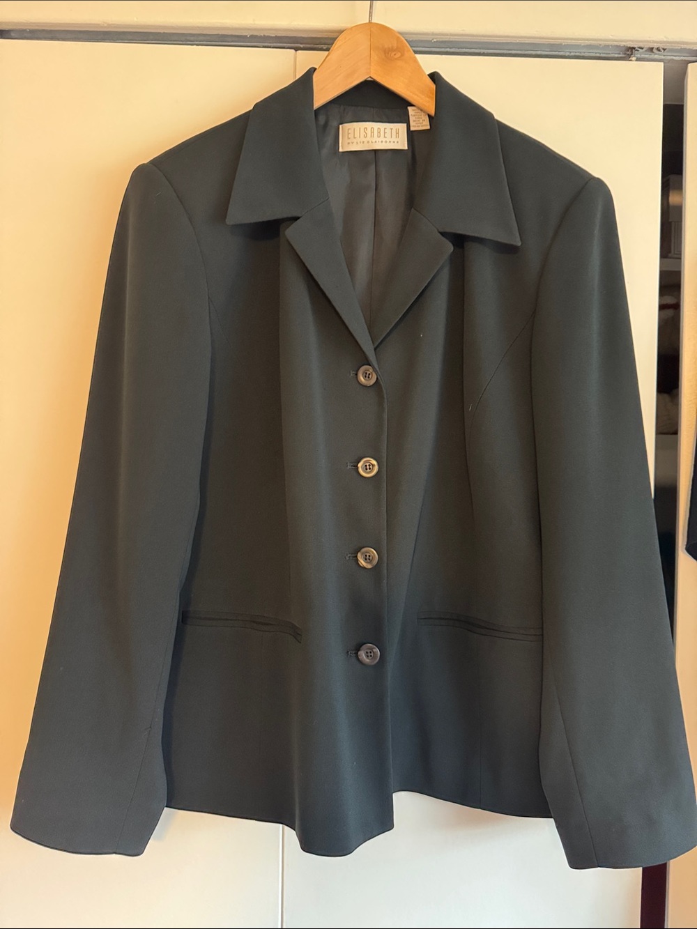 Classic Black Women's Blazer Jacket